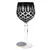 Marika Črni kristalni kozarci za vino 280 ml Krata Olive