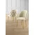 Hanah Home set trpezarijskih stolica Axle 2 kom, krem tkanina Babyface, zlatne metalne noge