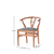 Hanah Home Trpezarijska stolica Magma 4402, 57x78x58 cm, Tamnosiva