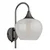 Globo 15548WK - Zidna lampa MAXY 1xE27/40W/230V bela/antracit