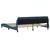 Vidaxl Posteljni okvir Dover moder 200x200 cm blago