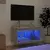 TV ormarić s LED svjetlima boja hrasta sonome 60x30x30 cm