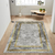 Conceptum Hypnose tepih HM-CRP25-37, pravougaoni, 120 x 180 cm, sivo-zlatna boja