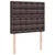 Vidaxl Box spring postelja z vzmetnico temno rjav 120x200 cm blago