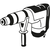 Komplet koničastih dlet PRO SDS max-4C, 600 mm, 5-delni