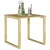 stol Prirodna 50,5 x 50 x 46 cm Impregnirana borovina