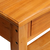 Konzolna stolica s ladicama Prirodna 115 x 32 x 76 cm