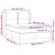 Vidaxl Box spring postelja z vzmetnico modra 140x190 cm blago