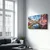Wallity Dekorativna slika na kaljenom staklu, 70x110cm, Šarena