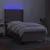 Vidaxl Box spring postelja z vzmetnico LED taupe 90x200 cm blago