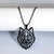 Ogrlica Hollow Wolf - Zlatna KP33461