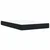 Vidaxl Box spring postelja z vzmetnico črna 120x190 cm žamet