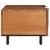 vidaXL Klubska miza Rjava 100 x 54 x 40 cm Masiven les manga