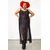 Ženska obleka KILLSTAR - Evenescent Mesh Maxi - Črna - KSRA006028