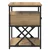 Noćni ormar s ladicama 2 pcs Umjetnički hrast 40 x 42 x 55 cm