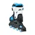 Otroški rolerji Rollerblade Microblade SL Black/Sky Blue EUR 36,5-40,5