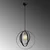 Opviq Vaveyla 446 Visilica, E27, 40W, IP20, Crna