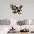 Wallity Zidna dekoracija Eagle 3, 63 x 71 cm, Tamnobraon