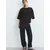Pull&Bear Široka majica antracit
