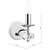 Där Lighting OLE0750 - Zidna lampa OLEANA 1xE14/40W/230V sjajni hrom
