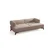 Atelier del Sofa Trosed Hera, 220x100x75cm, Krem-braon