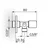 Ugaoni ventil 1/2 x 3/8 - STOLZ 1611238