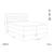Zelena boxspring postelja s prostorom za shranjevanje 140x200 cm Puhala – Makamii