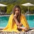Peškir za plažu 70x150 cm dezen 06 Yellow