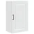 vidaXL Stenska kuhinjska omarica Bela 50 x 31 x 80 cm Konstruiran les