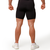 GymBeam Kompresivni šorc Mid Black