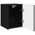 TV zidni ormar Zidne Crna 30 x 31 x 40 cm Konstruirano drvo