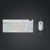 LOGITECH gaming tipkovnica G Pro X TKL, bela