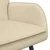 Sofa za dvije osobe Krem 115 x 61 x 87 cm Tkanina