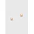 Srebrni uhani AllSaints 2-pack