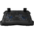 Cooling stand dual-fan with 2x2.0 USB hub, support up to 10-15.6 laptop, ABS plastic and iron, Fans dimension:125*125*15mm(2pcs), DC 5V,