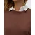 VERO MODA Pulover VMSILJE  rjasto rjava