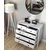 Hanah Home Komoda FRN-20061, 90x85x40 cm, Bela