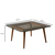 Wallity Klub sto Smart 80x40x80cm Bronzani
