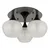 Globo 15548-3DK - Plafonski luster MAXY 3xE27/40W/230V antracit