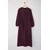 Trendyol Modest Ženska haljina Tctss25Eb00129, Bordo