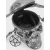 Torbica (torba) KILLSTAR - Grave Digger Skull - Gunmetal - KSRA008159