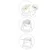 Cybex hranilica Click & Fold 4/1, All White