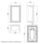HOME LIGHT LED Svetiljka W13301, 12W, 4000K, IP54, Antracit