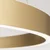 Orion- LED prigušiva luster na sajli KOLK LED/60W/230V 2700/3000/4000K prečnik 60 cm zlatna