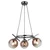 Opviq Luster Bena-87-03, O15, 12,5cm, IP20 Bakarno-srebrne boje