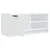 Vidaxl TV omarica bela 80x35x36,5 cm konstruiran les