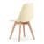 BE KITO stol - kremne barve x 1