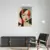 Canvas Slika na platnu Red lady, 100x150 cm