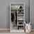 HANAH HOME Ormar bele boje Lucas 1600 81