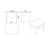 Hanah Home Kancelarijski set Beli